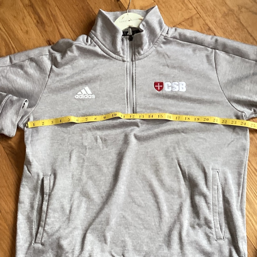 👟 College of Saint Benedict, GRAY Adidas SWEAT SHIRT UniSex XL EPLC